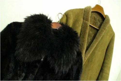 ムートンのファー