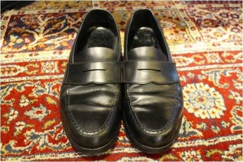 クロケットアンドジョーンズのコインローファー