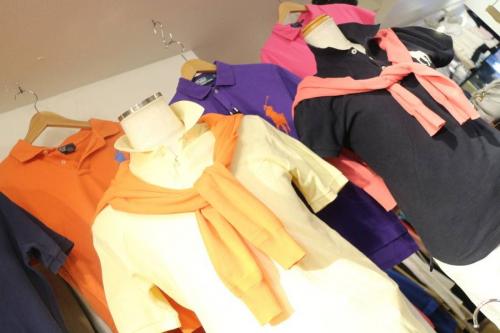 ポロシャツの夏物