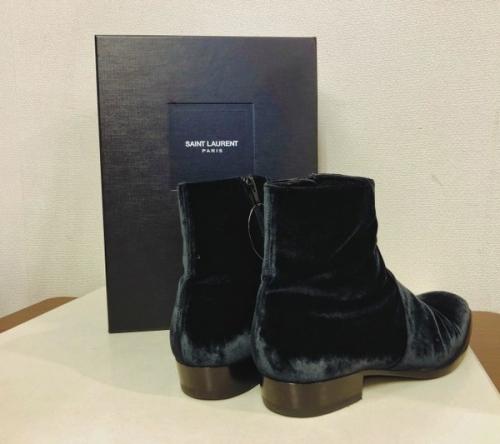 サンローランパリのWyatt ZIP BOOT