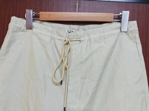 WASHED FINX TWILL EASY WIDE PANTSのメンズ