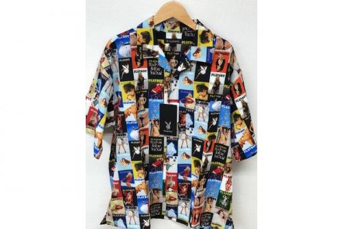 プレイボーイ×フリークスストアのシャツ　ショーツ　コラボ