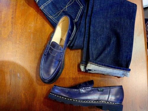 パラブーツの革靴