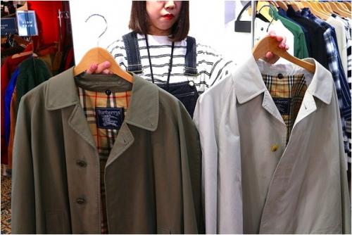 バーバリーの古着　古着屋