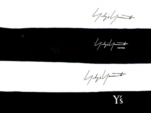 ドメスティックブランドのYOHJIYAMAMOTO