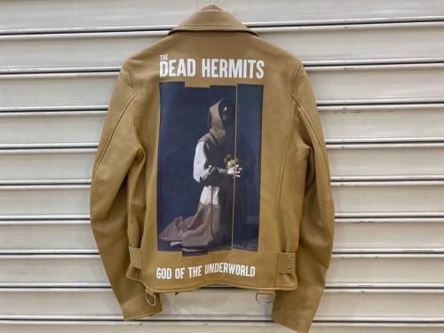 アンダーカバーのライダースジャケット