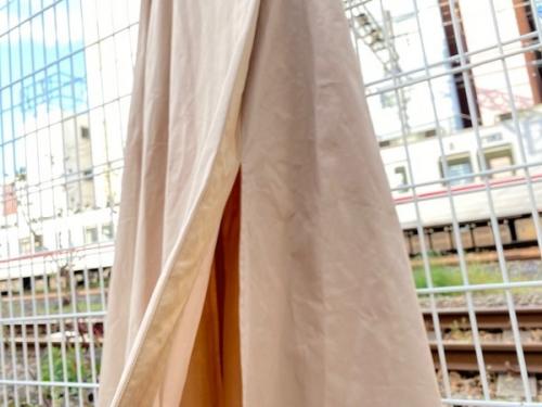 ツイルコットンスリットスカートのﾚﾃﾞｨｰｽ