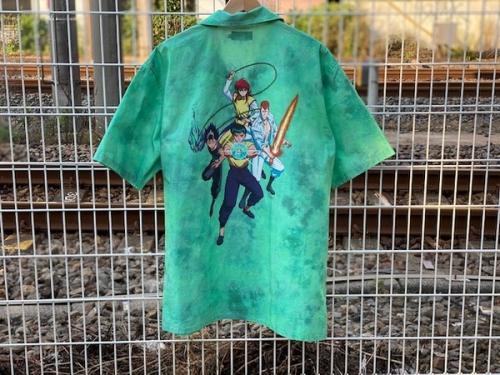 エクストララージのオープンカラーシャツ