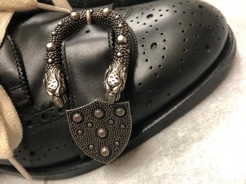 GUCCI グッチ⭐︎デュオニュソク⭐︎ビジュー厚底ローファー ⭐︎黒⭐︎35.5 350602262_1.jpg