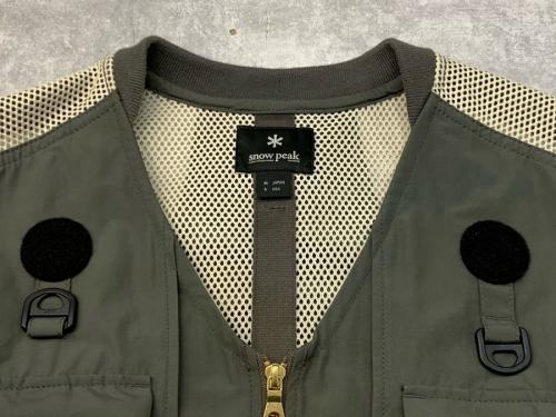 スノーピークのFishing Vest