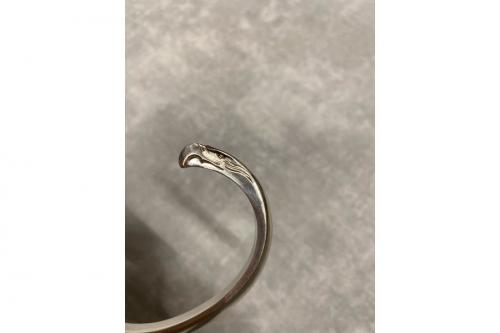イーグルバングルのシルバーアクセサリー