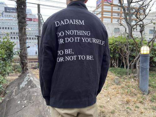 クリスチャンダダのポエティック エンブロイダリー ダブルクロース ユニフォームジャケット