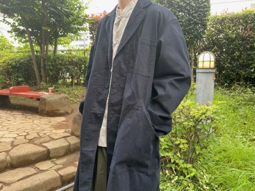 GM201-10060BのMilitary Cloth Shop Coat