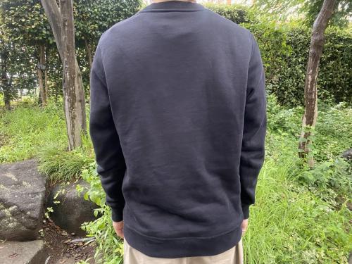 ロエベのアナグラムエンブロイダリークルーネックスウェット