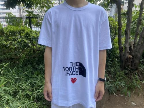 PLAY COMME des GARCONS×THE NORTH FACEのプレイコムデギャルソン×ザノースフェイス