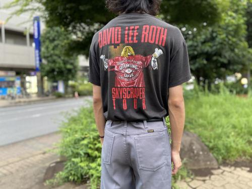 七十年代～八十年代のバンドTシャツ