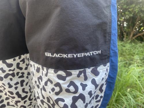【20AW】BLACK EYE PATCH レオパード切替ナイロンパンツ M BLACKEYEPATCH/ブラックアイパッチ】よりレオパードトラック