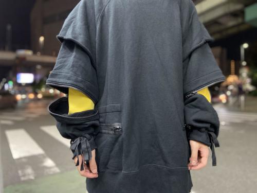 多ジップレイヤードクルーネックビッグスウェットの買取