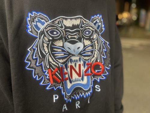 Contrasted Stitch Tiger SweatshirtのF865SW1984XE