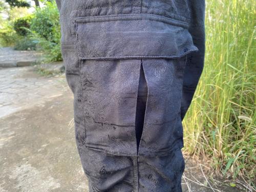 フローラルタスペトリーカーゴパンツのストリートブランド