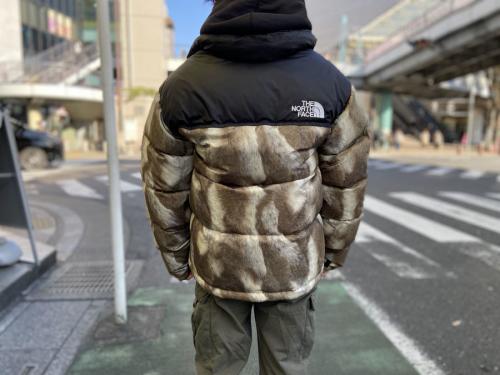 シュプリーム×ザ・ノースフェイスの13AW Fur Print Nuptse Jacket