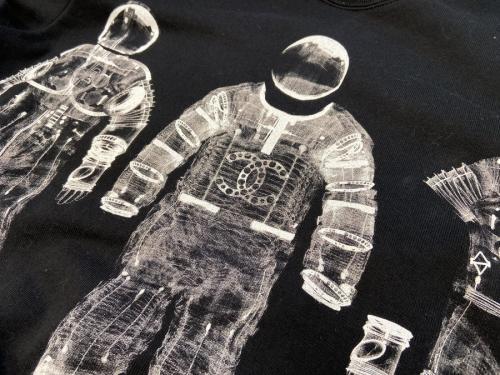 アストロノートプリントスウェットのP57465K07601