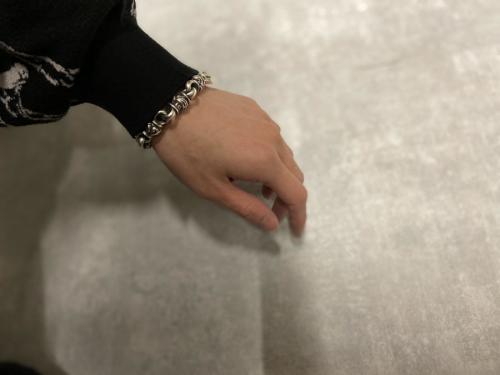 ホークブレスレットのシルバーアクセサリー