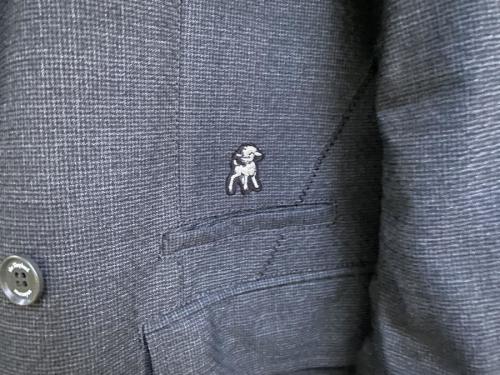 ウォッシュドウールパッカリングWジャケットのUSY4101