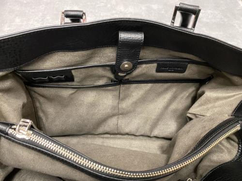 2WAYレザーブリーフケースのビジネスバッグ