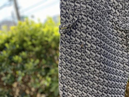 21AW Monogram Double Knee Denim Painter Pant