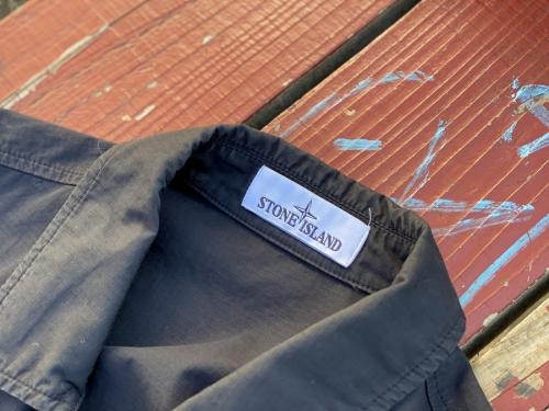 製品染めオーバーシャツブルゾンの春物強化