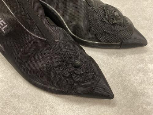 カメリアメッシュショートブーツの春物強化