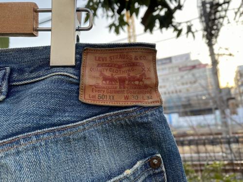 09AW 1915s Homer Jeansの501xx Homer Bailer Wash