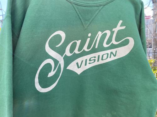 ヴィンテージ加工ラグランスウェットの春物強化