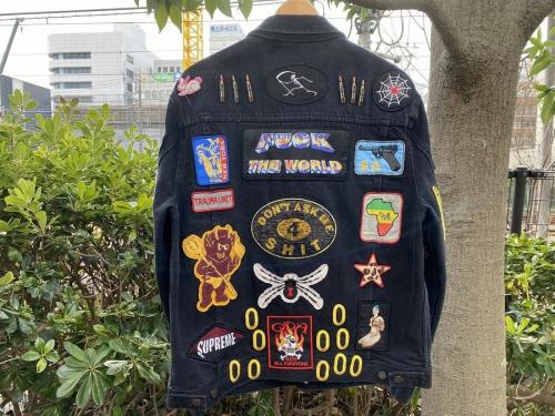 シュプリームのPatches Denim Trucker Jacket