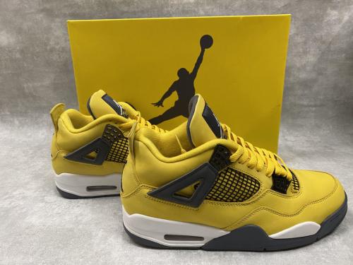 AIR JORDAN 4 RETRO LS 'Tour Yellow'の春物強化