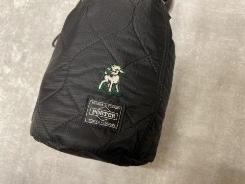 コラボ巾着ショルダーバッグの春物強化