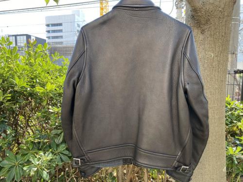 【定価40万 最高級！】グラッドハンド ディアスキン カーコート ハンドペイント 定価40万 最高級！】グラッドハンド ディアスキン カーコート