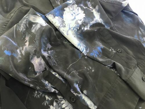 ラッドミュージシャンのデシンインクジェットフラワースタンダードシャツ