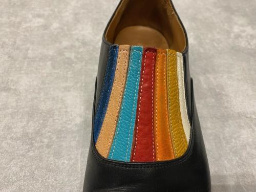 エンダースキーマーのパラレルフロントゴ　アレザースリッポン