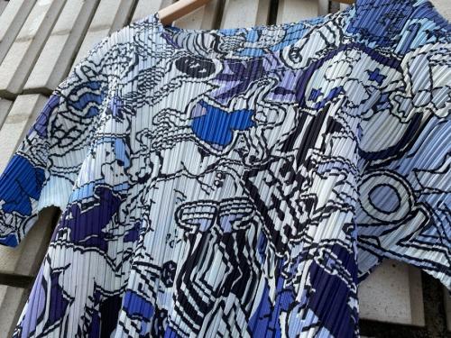 総柄プリーツカットソーの買取強化