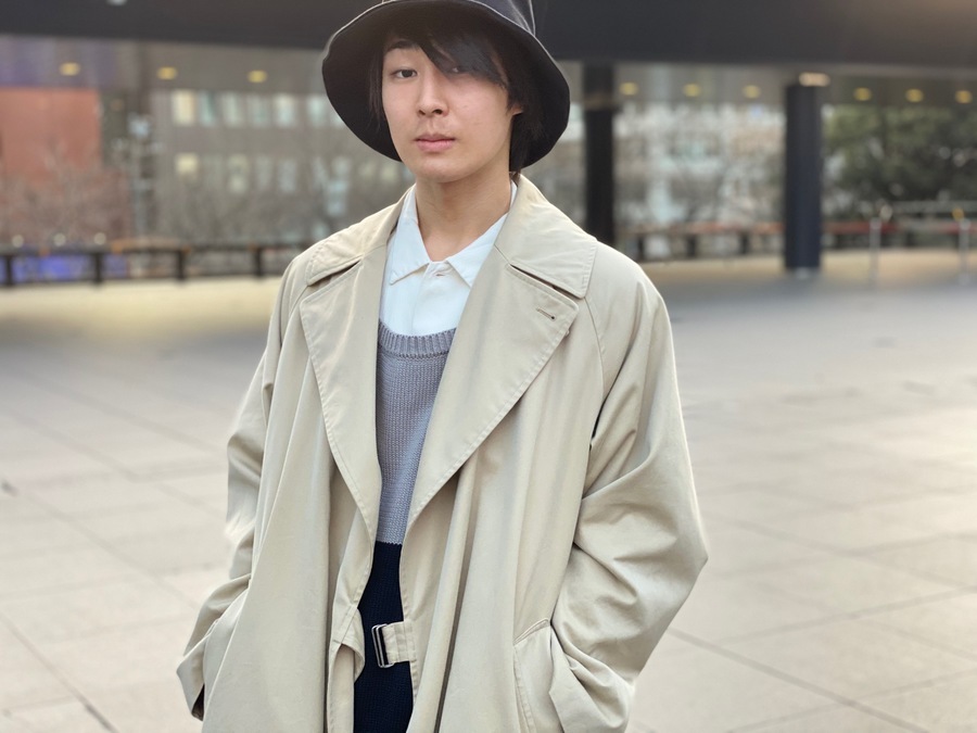 comoli  19aw タイロッケンコート　サイズ2 美品