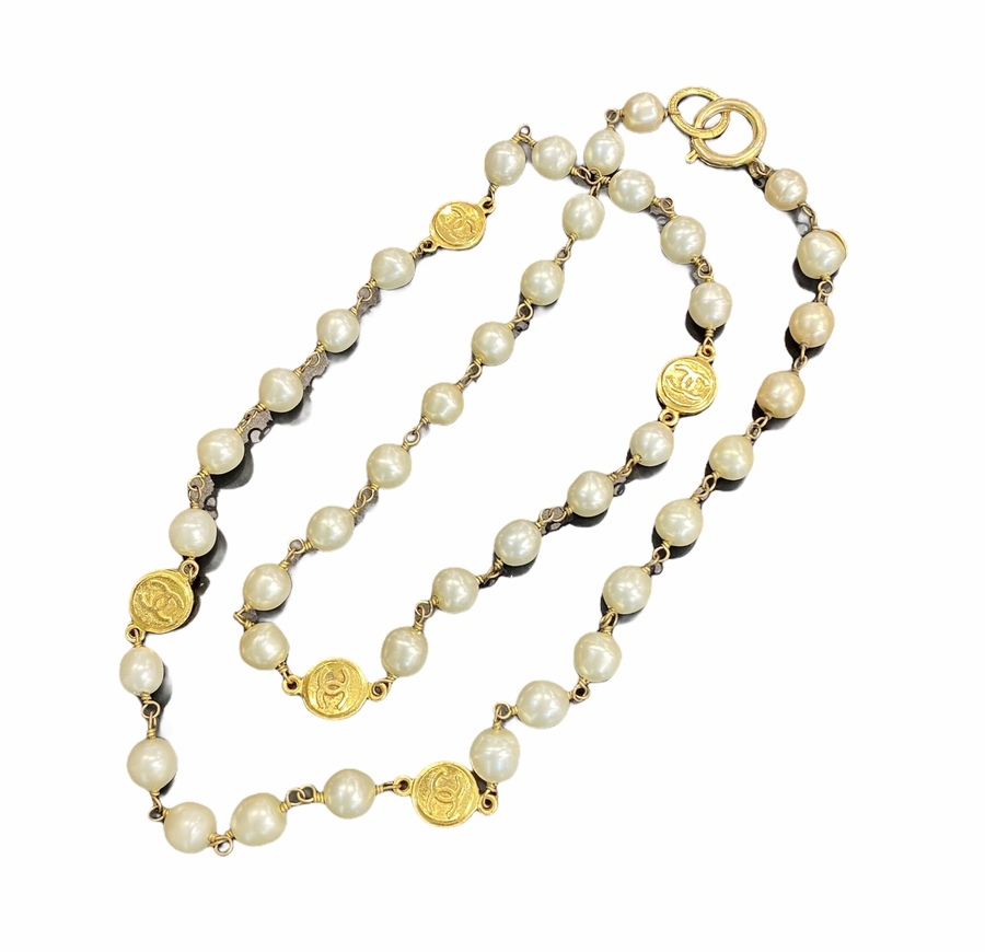 ☆買取強化ブランド☆【CHANEL/シャネル】ココマークパール