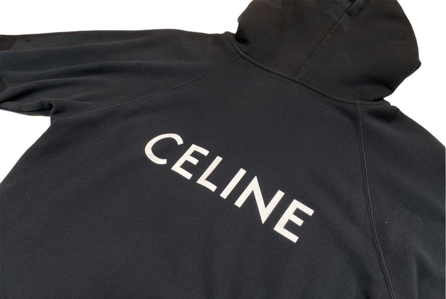 CELINE/セリーヌバックロゴプリントフーディー買取入荷しました