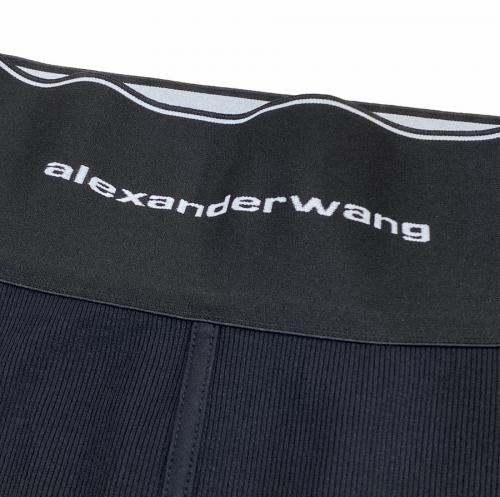 ALEXANDER WANG/アレキサンダーワン】ウエストロゴタイトミニスカート 