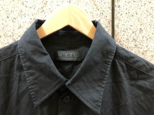 サイト ヨウジヤマモトのBroad Regular Collar Long Shirts