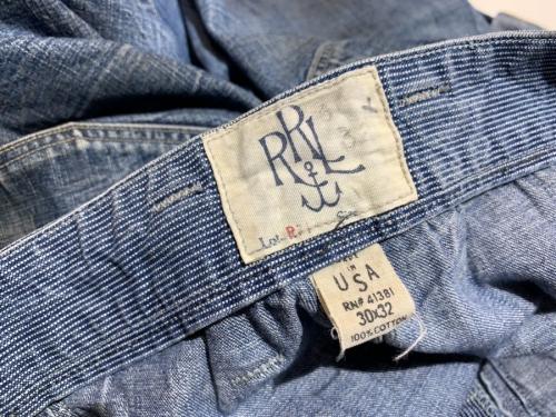 ダメージ加工デニムのメンズ