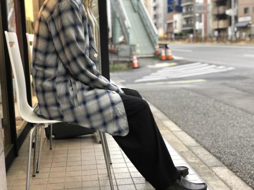 メンズ コート チェック 羽織