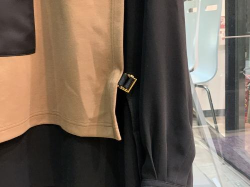 ダブルクロスレイヤードスウェット