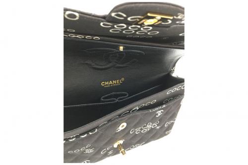 COCOプリントキャンバスマトラッセショルダーバッグ